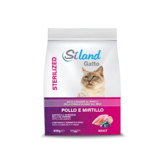 SILAND GATTO STERILIZED ADULT POLLO MIRTILLO 400GR Miglior
