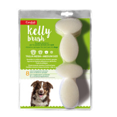 KELLY BRUSH SPUGNETTA MEDIA 8 PEZZI Miglior Prezzo