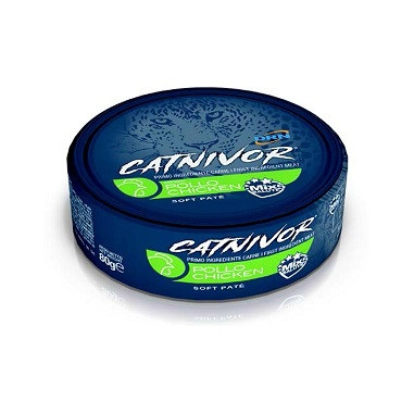 Catnivor chicken pate 80gr, shop Online