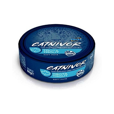Catnivor trout pâté 80gr, shop Online