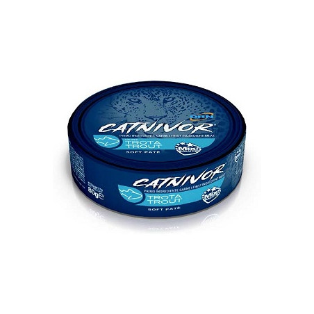 Catnivor trout pâté 80gr, shop Online