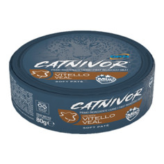 Catnivor veal pate 80gr, shop Online
