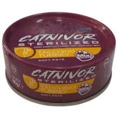 Catnivor sterilized patè tacchino 80gr Miglior Prezzo