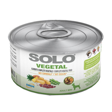 Solo cane vegetal mini adult verdure 150 gr Miglior Prezzo