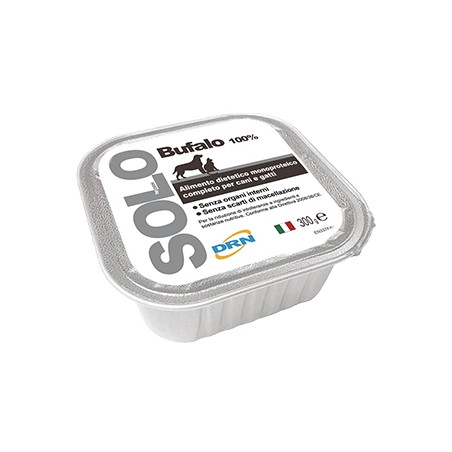 DRN solo cane/gatto monoproteico bufalo 100 gr Miglior Prezzo
