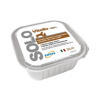 DRN solo cane/gatto monoproteico vitello 100 gr Miglior Prezzo
