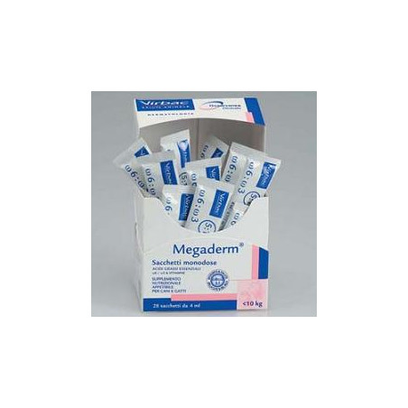 Megaderm 4ML 32 bags for dogs and cats lower 10KG, shop Online