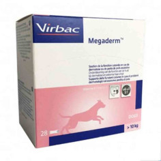 Megaderm 8 ML 28 sacchetti per cani e gatti superiori 10KG