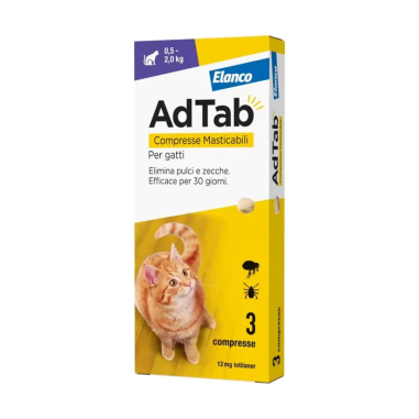 ADTAB PER GATTI 0-2 KG 3 COMPRESSE Miglior Prezzo