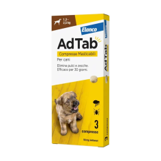 ADTAB PER CANI 1,3-2,5 KG 3 COMPRESSE Miglior Prezzo