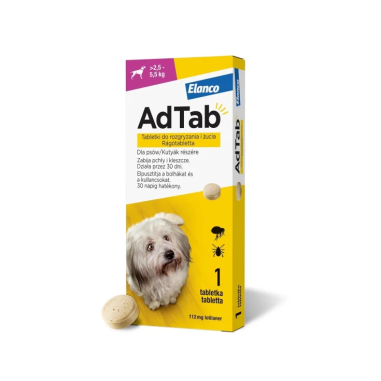 ADTAB PER CANI 2,5-5,5 KG 3 COMPRESSE Miglior Prezzo