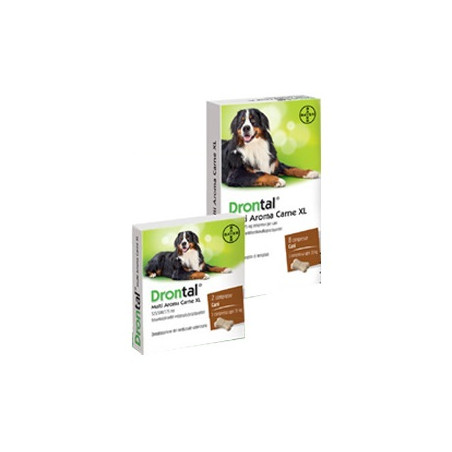 Drontal Multi Flavour XL 35 KG 8 tablets, shop Online
