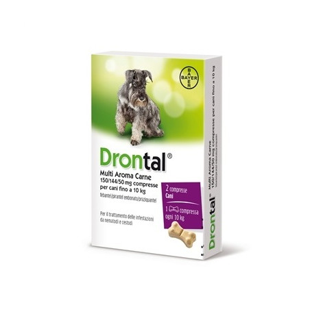 Drontal multi aroma 10kg 2 tablets, shop Online