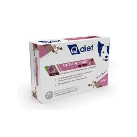 Q.Diet Enteroflorene Ultra 15 Capsule 5,4 Gr Miglior Prezzo