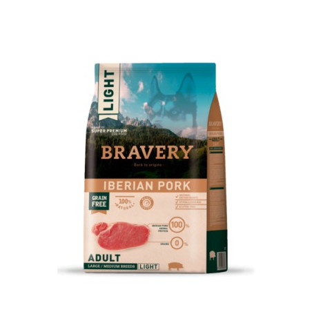 BRAVERY ADULT MEDIUM MAXI LIGHT MAIALE 4KG Miglior Prezzo