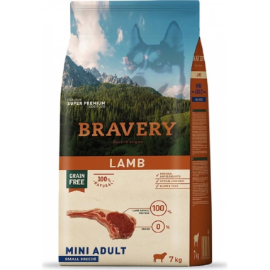 BRAVERY ADULT SMALL LAMB 7KG, shop Online