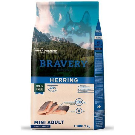 BRAVERY ADULT SMALL ARINGA 7KG Miglior Prezzo