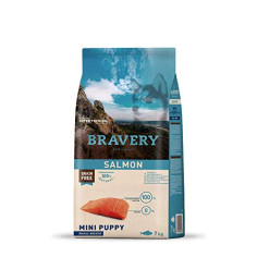 BRAVERY PUPPY MINI SALMONE 7KG Miglior Prezzo