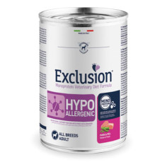 EXCLUSION DOG DIET HYPOALLERGENIC PUPPY PIG PEAS 400GR, shop