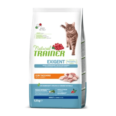 NATURAL TRAINER EXIGENT ADULT CARNI BIANCHE 1,5 KG Miglior