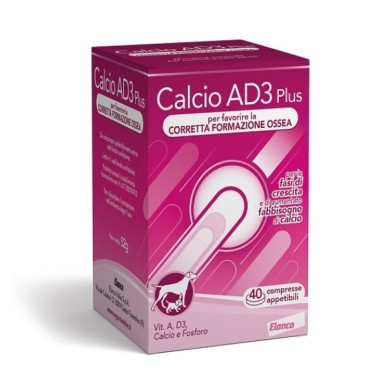 CALCIUM AD3 PLUS 52 gr (40 tablets) Promotes bone formation