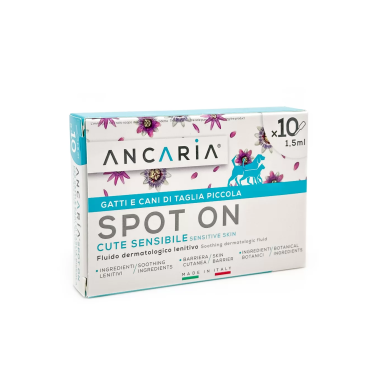 ANCARIA SPOT ON GATTI E CANI PICCOLA TAGLIA Miglior Prezzo