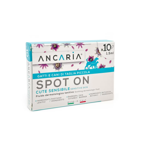 ANCARIA SPOT ON GATTI E CANI PICCOLA TAGLIA Miglior Prezzo