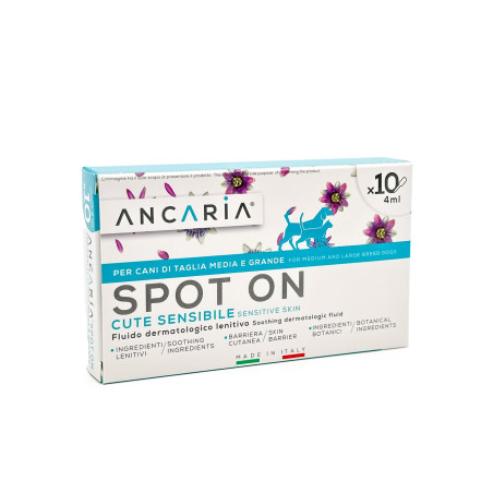 ANCARIA SPOT ON CANI MEDIA E GRANDE TAGLIA Miglior Prezzo
