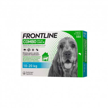 Frontline Combo 10/20 kg (3 pipette) Miglior Prezzo
