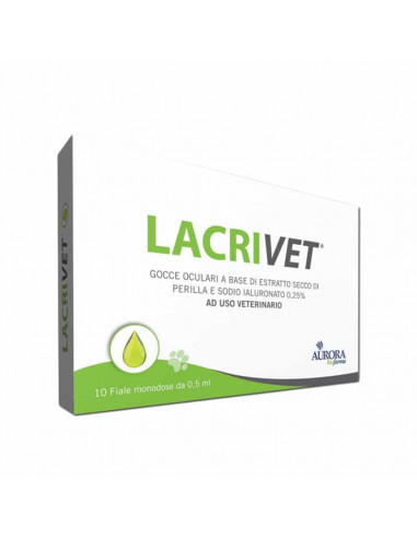 LACRIVET (10 vials) Artificial tears for dogs and cats, shop