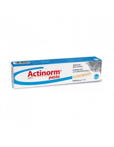 ACTINORM PASTA (65 gr) Elimina i boli di pelo nel gatto Miglior
