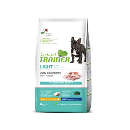 NATURAL TRAINER small & toy adult tacchino 2 KG Miglior Prezzo