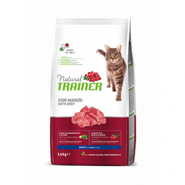 NATURAL TRAINER adult manzo 1,5 KG Miglior Prezzo