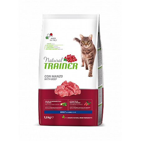 NATURAL TRAINER adult manzo 1,5 KG Miglior Prezzo